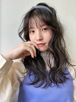 CHIC八王子【4月1日NEW OPEN(予定)】 暗髪韓国ヘア パーマ風スタイル【八王子】