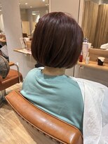 リアン 綱島(Lien)&nbsp;丸みボブカット/白髪ぼかしカラー/髪質改善/ピンク/癖毛/122