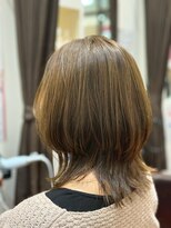 美容室ヒラトヤ 都南店&nbsp;顔周りカットくびれヘア小顔カットバレイヤージュウルフカット