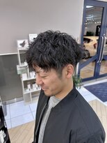ナル バイ マグ(nalu by Mag)&nbsp;メンズパーマ/ツイストスパイラル/刈り上げ20代30代