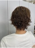 ニュアンスショートヘアパーマ