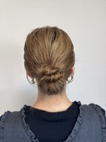 アールヘア(ar hair)&nbsp;ゆるっと簡単お団子セルフアレンジ