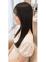 ヘアアトリエ ナイン 岡部店(hair atelier nine) ダークパープル/ナチュラルショート/夏のヘアアレンジ/福島市
