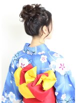 イング(ING)&nbsp;｛元町美容室ＩＮＧ｝花火大会ヘアアレンジ♪♪１２