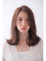 ソーホー ニューヨーク シズオカ(SOHO newyork SHIZUOKA)&nbsp;斜めバングで大人綺麗なナチュラルロング