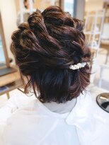 フローラビューティーヘアー(Flora Beauty Hair)&nbsp;フェミニンハーフアップ/20代/30代/40代/50代/岡山/表町