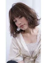 ガーランドウメダ(Garland umeda)&nbsp;肩上ボブ×ローレイヤー×シアーベージュ2