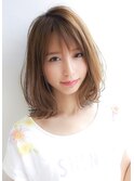 《Agu hair》柔らか色っぽボブ 大人かわいい 小顔