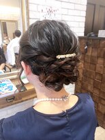 フラミューム 恵比寿(flammeum)&nbsp;ふじゆきアレンジ コンパクトスタイル/シニヨン