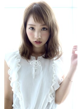 ペスカ 清田店(pesca) 眉上 前髪 ニュアンスウェーブ ×PESCA