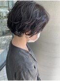 外国人みたいな柔らかなパーマと地毛風アッシュ★