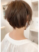 キャアリー(Caary)&nbsp;福山市 人気イルミナカラーならキャアリー丸みショートヘアcaary