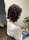 透明感べージュカラー×外ハネボブ　Sac.栃木優佑