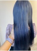 #ブルーカラー#オリジナルエクステ