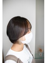 オラ ボーテ(Aura Beaute)&nbsp;ショートボブ　イヤリングカラー