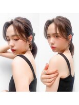 ボタン ハカタ(VOTAN hakata)&nbsp;【ろみおStyle】チョコレートカラー×後れ毛カット☆