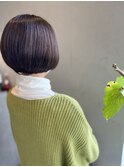 ショートボブヘア　熊本