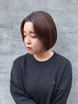 スイート ヘアデザイン(Suite HAIR DESIGN) 《Suite》ミニボブ ショートボブ ベージュブラウン