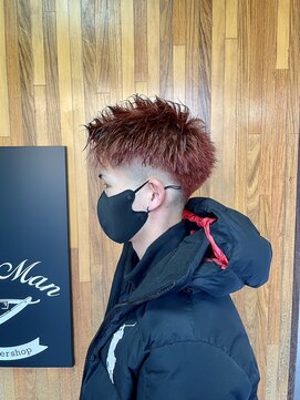 グッドマン バーバーショップ リョクチ(goodman barbar shop RYOKUCHI) メンズカット/メンズカラー/ハイトーンカラー/メンズパーマ