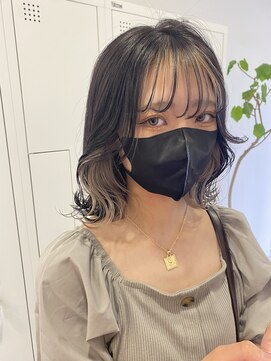 シェノン 武庫之荘(CHAINON) ペールベージュ/外ハネボブ/セクションカラー/髪質改善