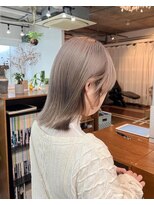 サロン シー(salon sea)&nbsp;salon sea  2回ブリーチミルクティー