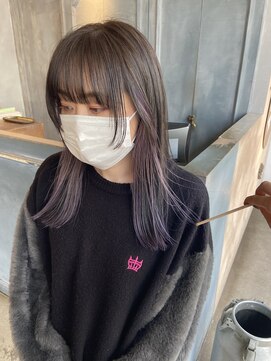 ロジェ(loje) ［LOJE]インナーカラー×ラベンダー