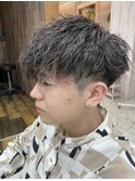 メンズカット/パーマ/ヘッドスパ/ブリーチ/眉毛/韓国/大宮/Men's