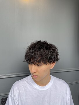 メンズ ラピス 横浜店(Men’sLapis) 波巻きマッシュパーマ