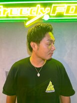 グリーディーフォックス 代々木(Greedy FOX)&nbsp;波巻き/ハイライト/マッシュパーマ/ウルフ[シェービング]