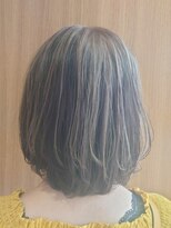 アース 三田南ウッディタウン店(HAIR&MAKE EARTH) 透明感カラー★ハイライトミルクティーベージュ