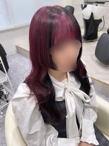 ヨンセンチメートルヒロサカ(4cm HIROSAKA)&nbsp;チェリーレッド×ブラック