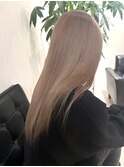 #透明感ミルクティー