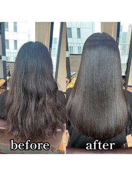 ナチュラルリーフ 仙台駅前店(Natural leaf) 乾かしただけでまとまる【魔法の縮毛矯正ケアルーガ】