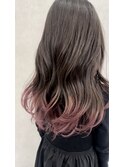 地毛を活かして作るグラデーションカラー☆あや担当☆