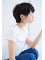 ラフ フロム ガーデン(Laf from GARDEN)&nbsp;柔らかショート/黒髪/カール