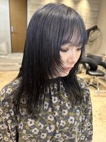 コージーベルベット(Cosy Velvet)&nbsp;#blue×black