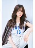 韓国美髪くびれミディアムレイヤー