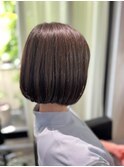 大人可愛いヘルシースタイル大人ボブ30代40代50代ボブ代官山#272