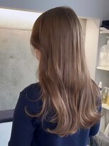 ソル オモテサンドウ 表参道 青山(SOL . OMOTESANDO)&nbsp;ミルクティーベージュダブルカラーケアブリーチインナーカラー