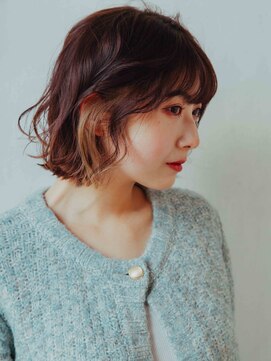 ゲート いわき(Gate) 冬色イヤリングカラーボブ