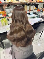 フォルテ 城北店&nbsp;オリーブベージュ 黒髪カタログ ボブルフ ネイビージュ