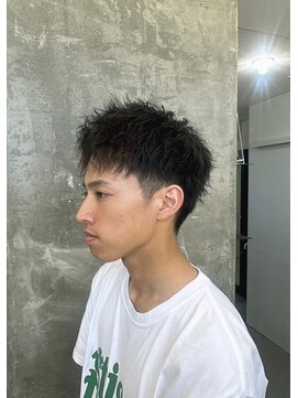 メンズサロン キング 梅田店(Men’s salon K!ng) 波巻きツイストスパイラルパーマ/フェザーパーマ/眉毛/メンズ