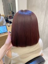 ジーナ 船橋(Zina)&nbsp;髪質改善＊マチルダボブアッシュカラー＊美髪【Zina船橋】