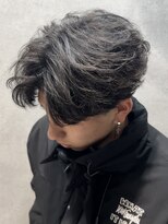 ブラック 渋谷 2nd(BLUCK) フェザーパーマ毛流パーマフェザーショート