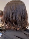 ボブの少ししっかり目　新デジタルパーマ