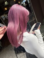 アズーラ 経堂(AZURA)&nbsp;ブリーチ＋透明感ピンク