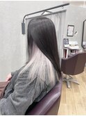 インナーカラーホワイト