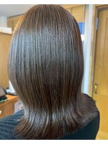 ロッソ ヘアアンドスパ 北千住店(Rosso Hair&SPA) くびれミディアム髪質改善カラー【北千住】