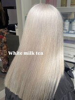 ベレーザ 渋谷(BELEZA)&nbsp;14403ホワイトブロンダブルカラーハイトーンホワイトアッシュ