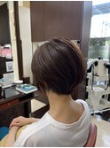 ホワイトグレージュ/デジタルパーマ/チェリーブラウン/成田富里